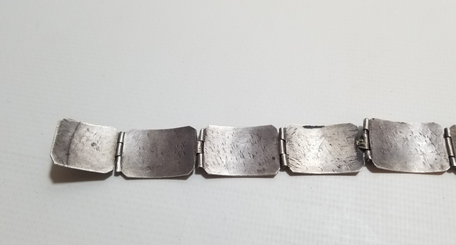 MEŞRUTİYET HATIRASI OSMANLI DÖNEMİ EL YAPIMI NADİR GÜMÜŞ BİLEKLİK