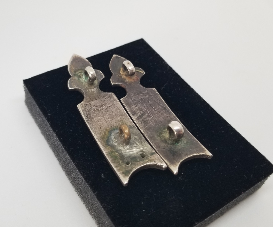 SAVATLI VE KABARTMA İŞÇİLİKLİ OSMANLI DÖNEMİ GÜMÜŞ ÇERKES KEMER TOKASI