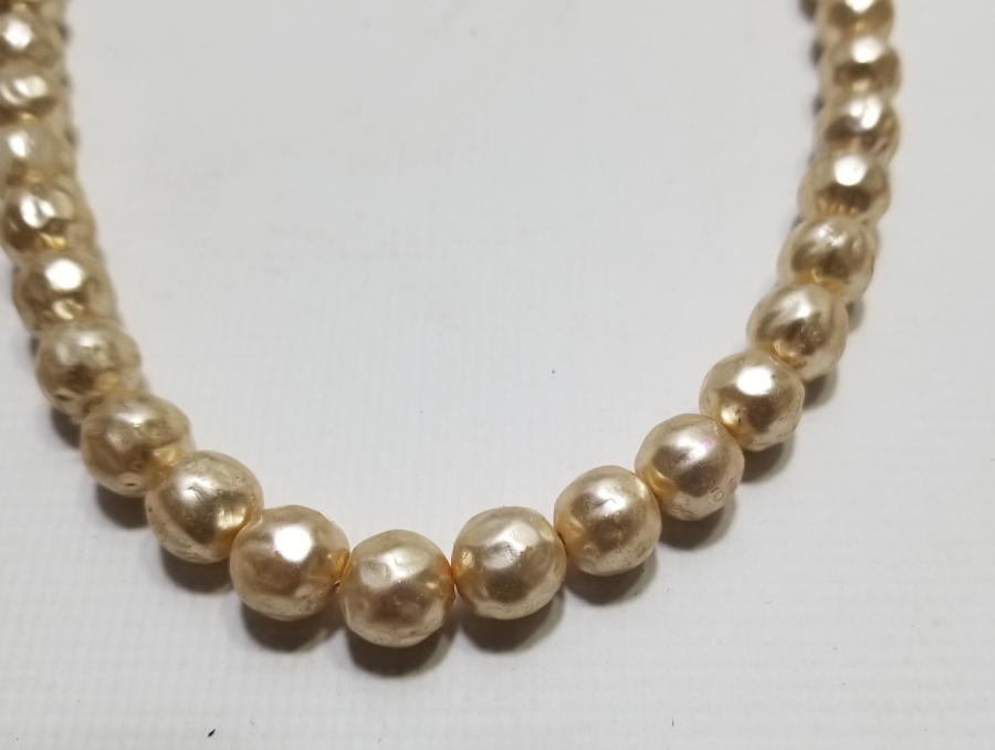 İNCİ GÖRÜNÜMLÜ BİJUTERİ GERDANLIK