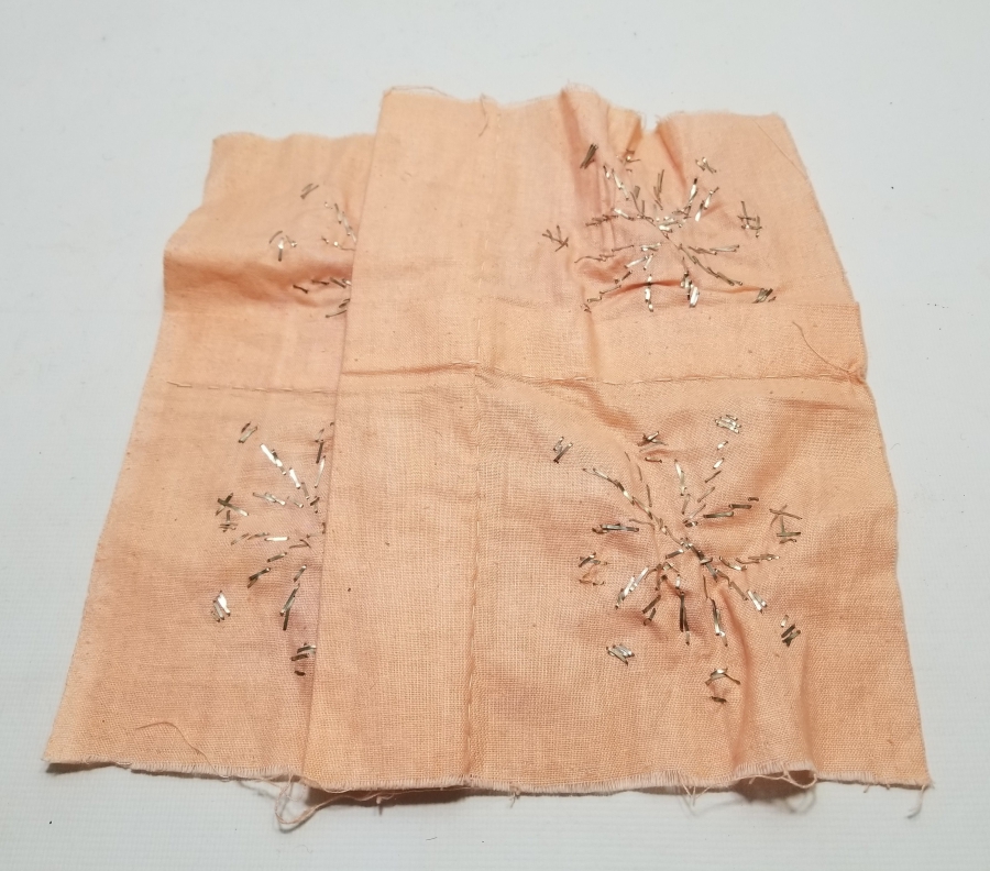 KAR TANESİ FORMLU OSMANLI DÖNEMİ EL İŞİ GELİN ÇEVRESİ