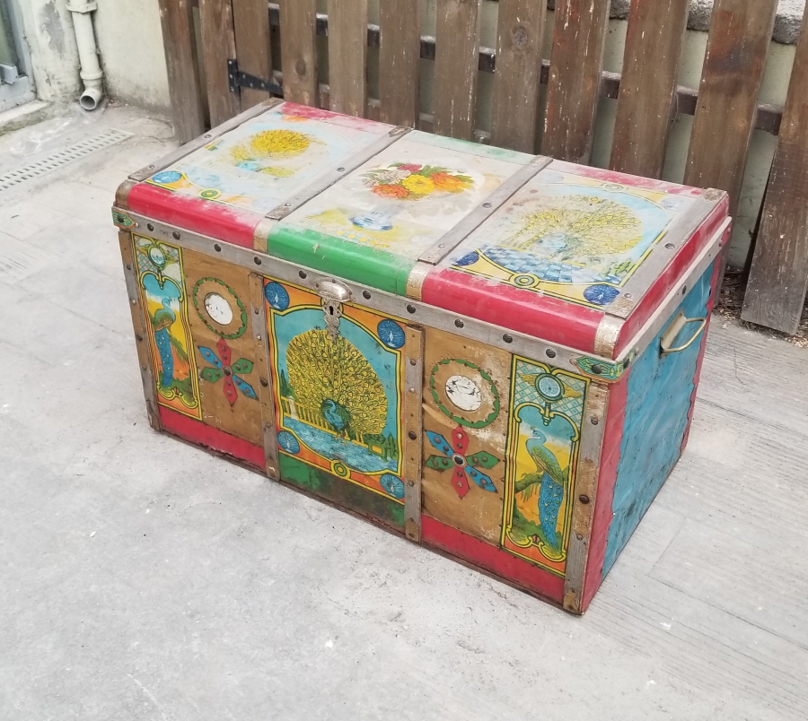 DERBEKYAN USTA YAPIMI OSMANLI DÖNEMİ SANDIK