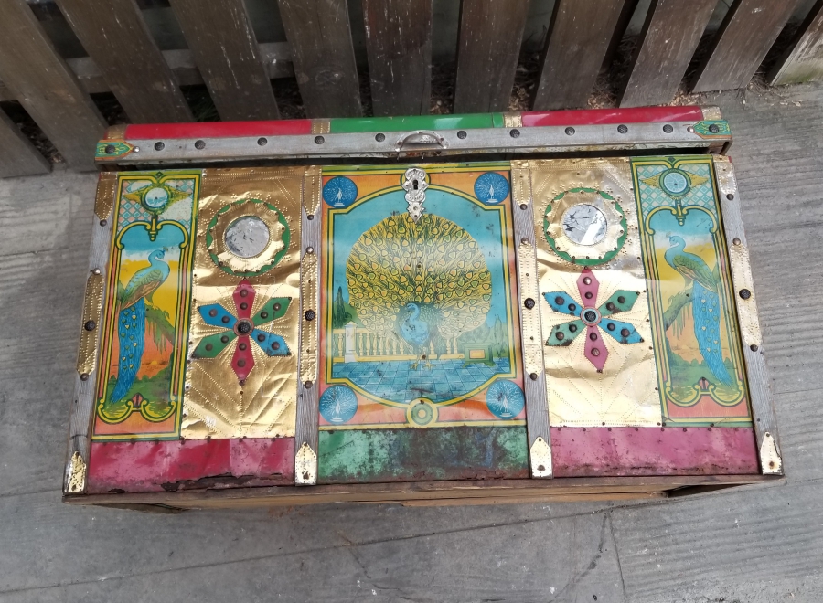 DERBEKYAN USTA YAPIMI OSMANLI DÖNEMİ SANDIK