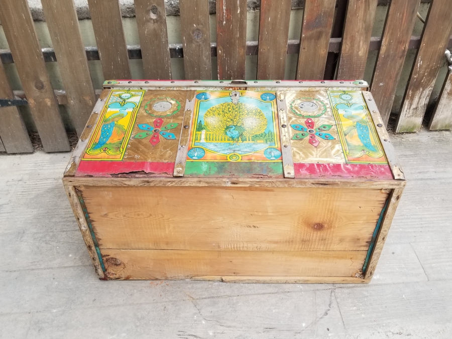 DERBEKYAN USTA YAPIMI OSMANLI DÖNEMİ SANDIK