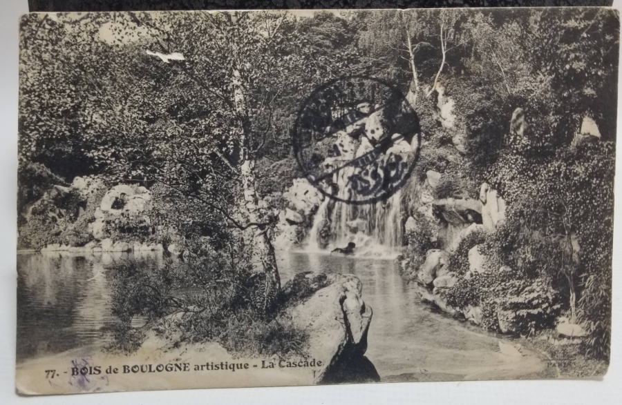 ARKASI OSMANLICA YAZILI OSMANLI DÖNEMİ KARTPOSTAL