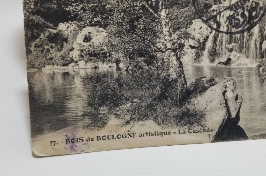 ARKASI OSMANLICA YAZILI OSMANLI DÖNEMİ KARTPOSTAL