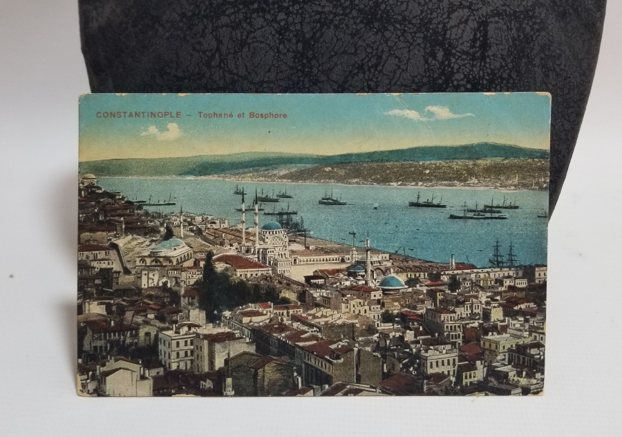 OSMANLI DÖNEMİ TOPHANE MANZARALI KARTPOSTAL