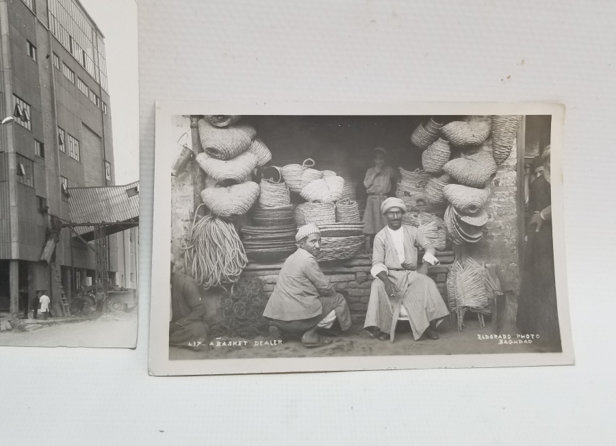 TOPKAPI ŞİŞECAM VE BAKIRCILAR-SEPETÇİLER GÖRSELLİ SİYAH-BEYAZ FOTOĞRAF