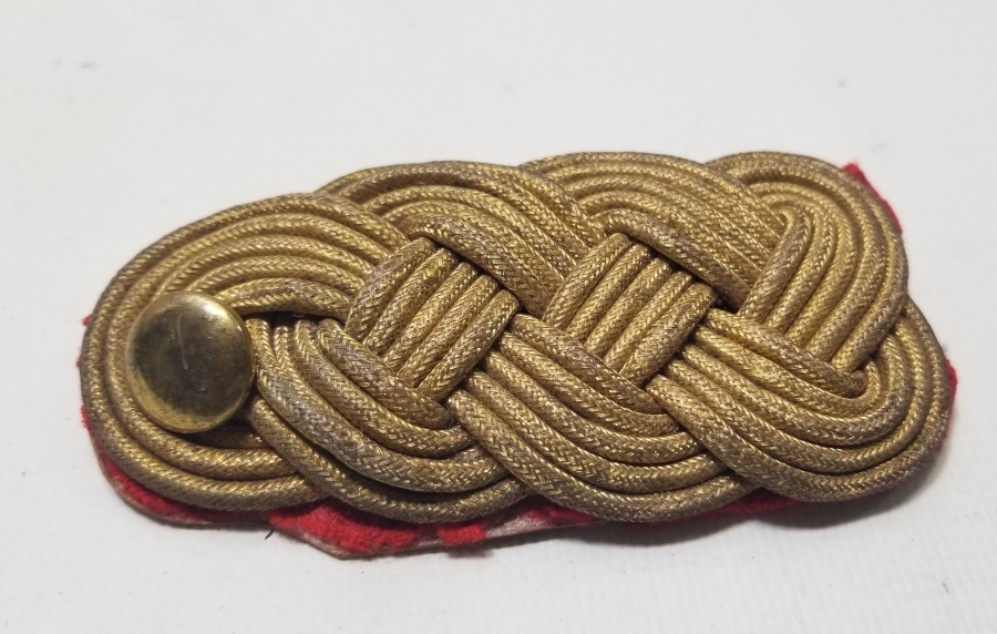 1. DÜNYA SAVAŞI DÖNEMİ OSMANLI SUBAY APOLETİ