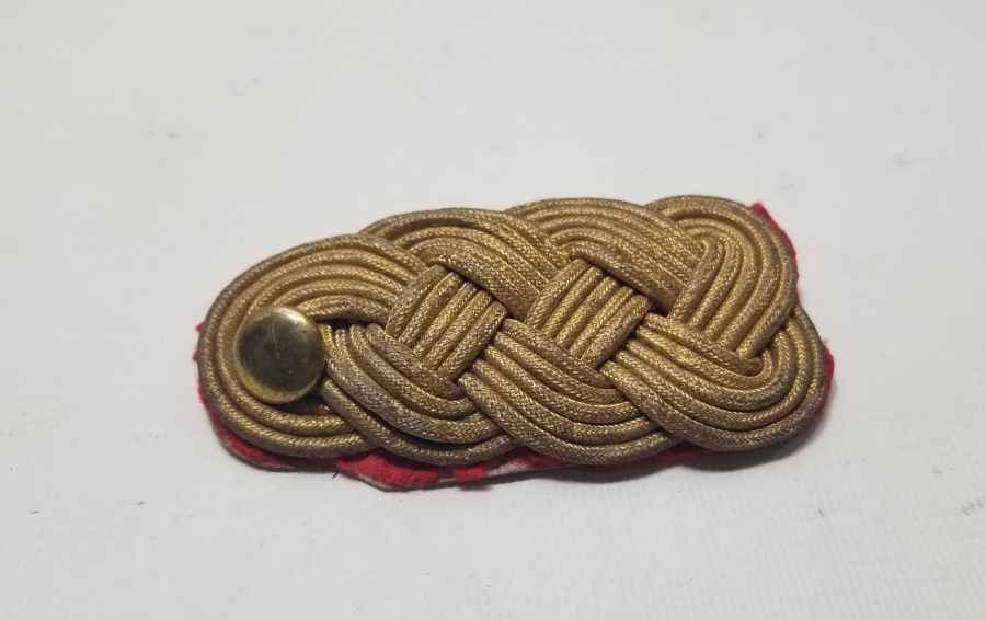 1. DÜNYA SAVAŞI DÖNEMİ OSMANLI SUBAY APOLETİ