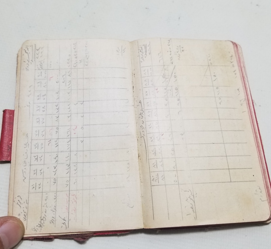 BİNBAŞI AHMED TEVFİK EFENDİ'YE AİT NADİR DEMİRYOLLARI KONULU GÜNLÜK