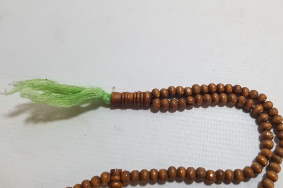 TESPİH AĞACINDAN YAPILMIŞ OSMANLI DÖNEMİ NAMAZ TESPİHİ