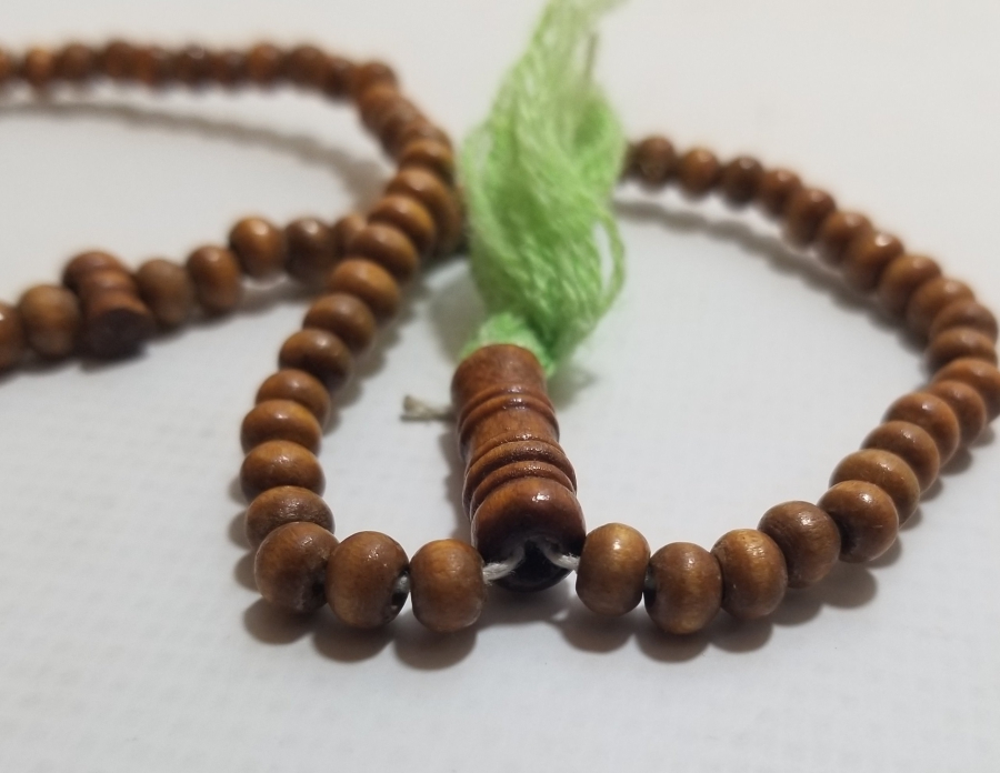 TESPİH AĞACINDAN YAPILMIŞ OSMANLI DÖNEMİ NAMAZ TESPİHİ