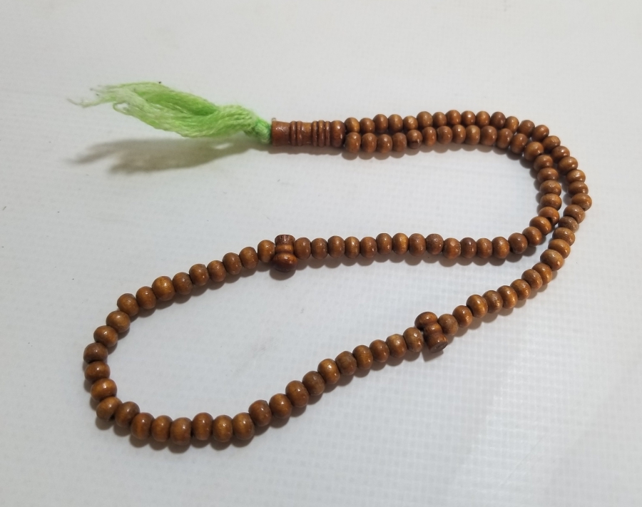 TESPİH AĞACINDAN YAPILMIŞ OSMANLI DÖNEMİ NAMAZ TESPİHİ