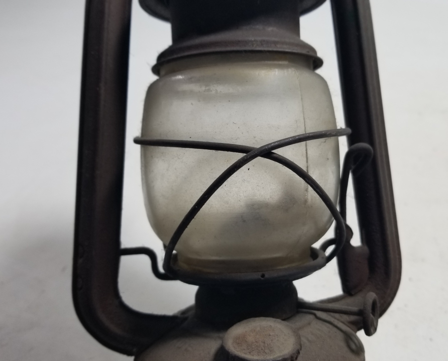 NADİR TİPTE ANTİKA MADENCİ FENERİ