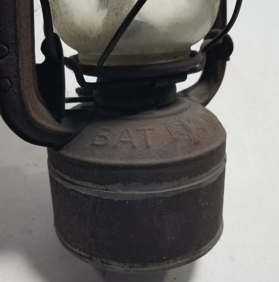 NADİR TİPTE ANTİKA MADENCİ FENERİ