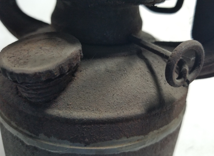 NADİR TİPTE ANTİKA MADENCİ FENERİ