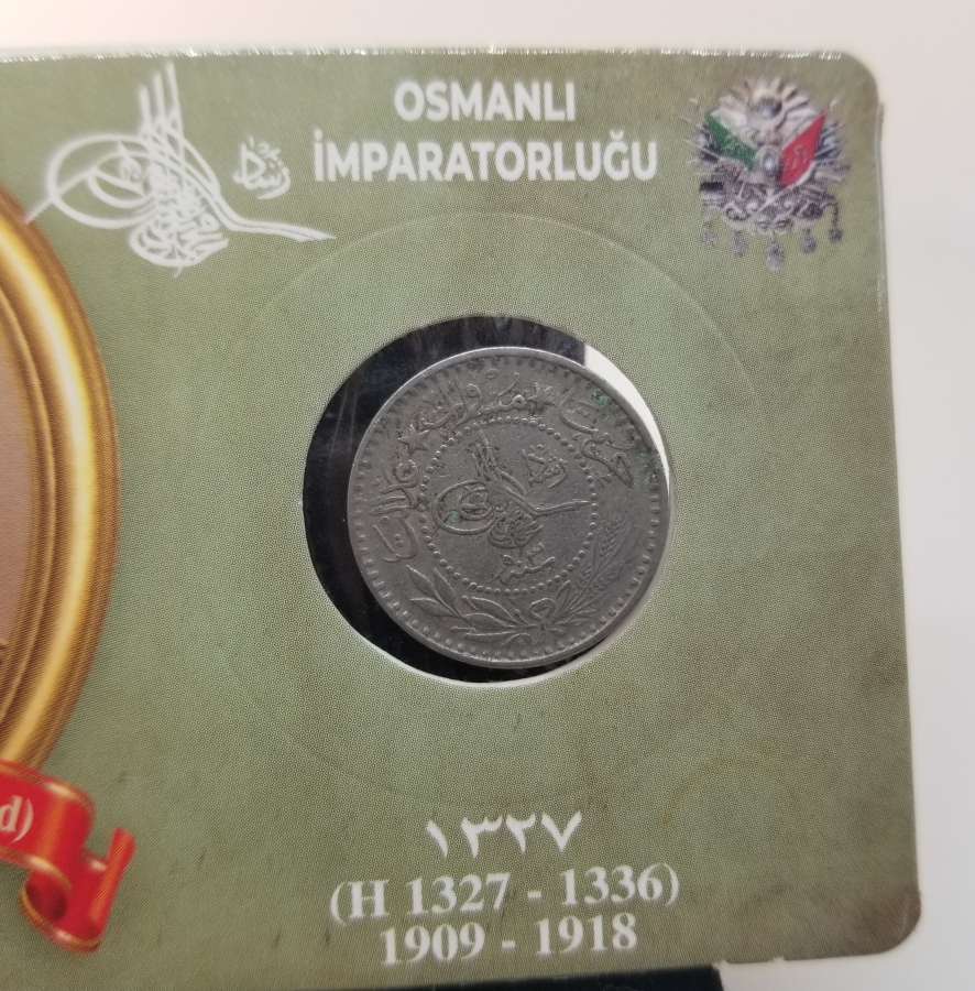 MEHMET REŞAT HAN DÖNEMİ KOLEKSİYONLUK NİKEL 10 PARA