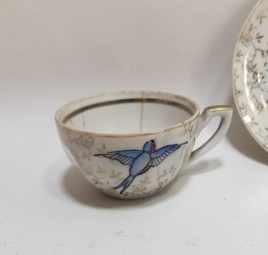 ANTİKA PORSELEN KAHVE FİNCANI