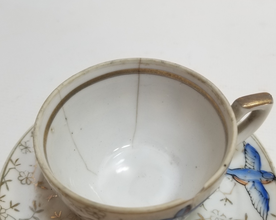 ANTİKA PORSELEN KAHVE FİNCANI