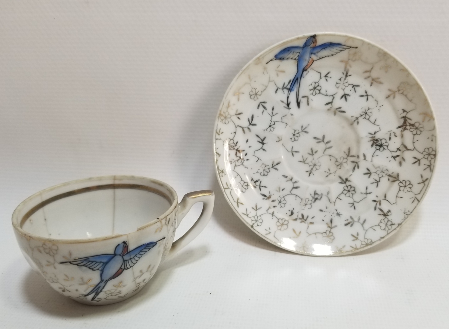 ANTİKA PORSELEN KAHVE FİNCANI