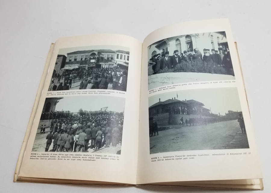 KURTULUŞ SAVAŞI KONULU ATATÜRK FOTOĞRAFLARININ YER ALDIĞI 1965 TARİHLİ KİTAP