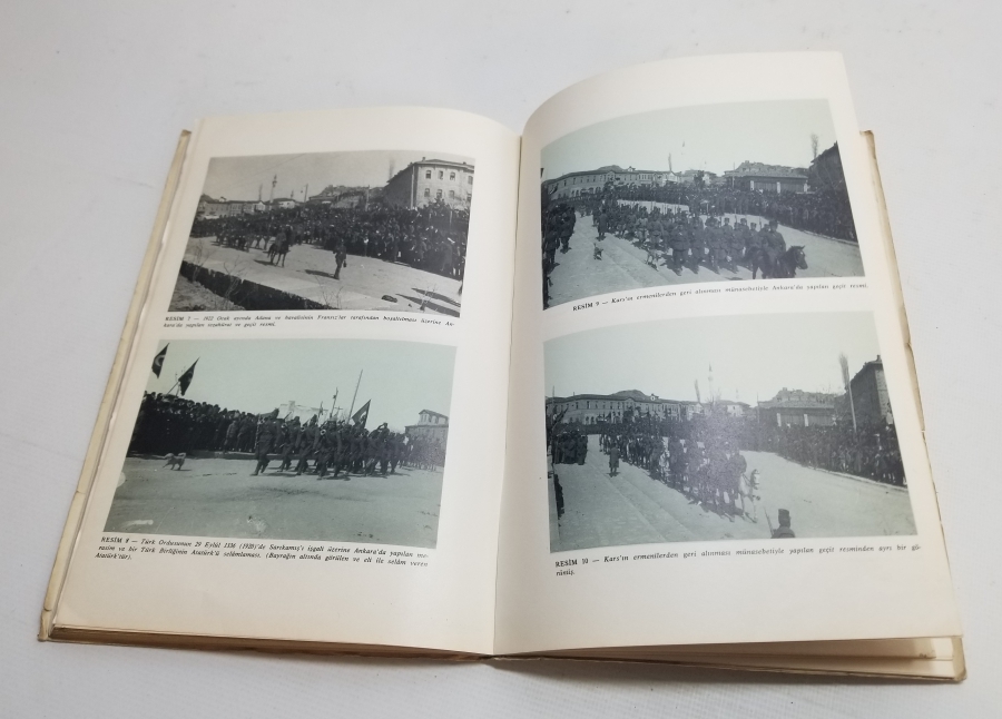 KURTULUŞ SAVAŞI KONULU ATATÜRK FOTOĞRAFLARININ YER ALDIĞI 1965 TARİHLİ KİTAP