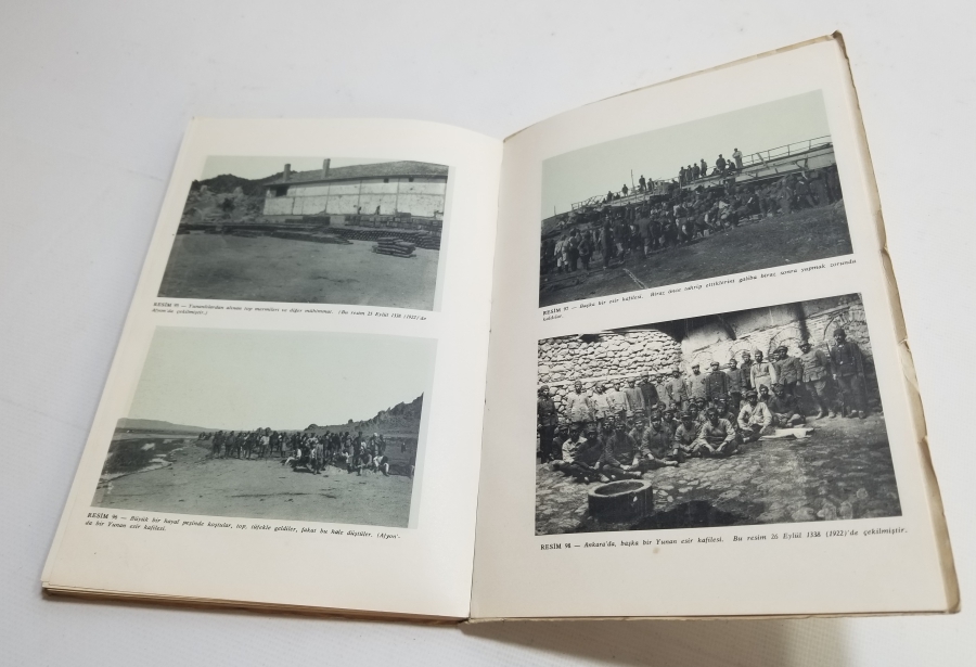KURTULUŞ SAVAŞI KONULU ATATÜRK FOTOĞRAFLARININ YER ALDIĞI 1965 TARİHLİ KİTAP