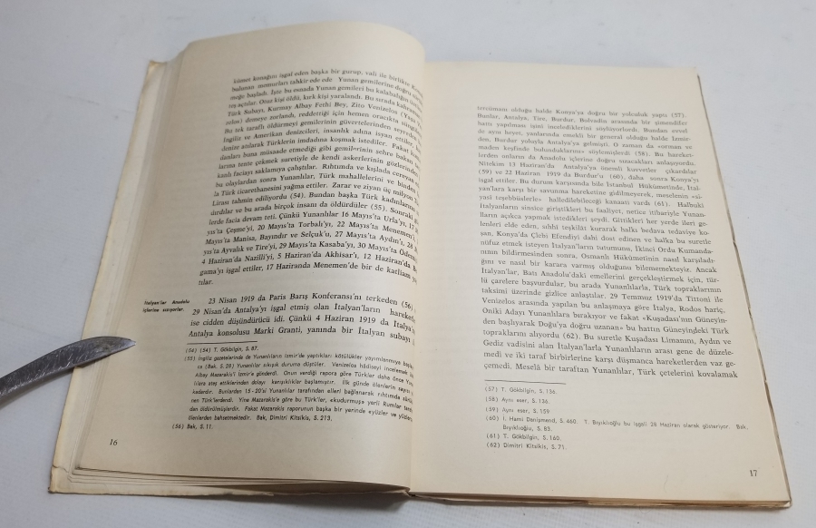 KURTULUŞ SAVAŞI KONULU ATATÜRK FOTOĞRAFLARININ YER ALDIĞI 1965 TARİHLİ KİTAP