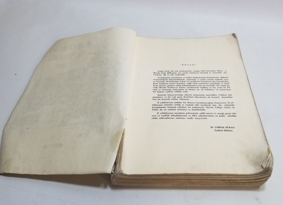 1967 TARİHLİ KASTAMONU İL YILLIĞI