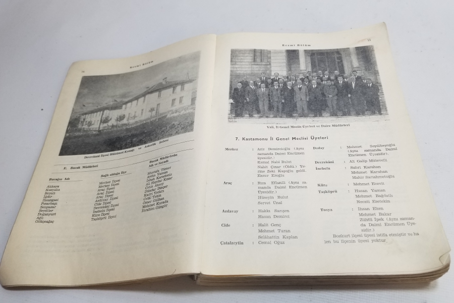 1967 TARİHLİ KASTAMONU İL YILLIĞI