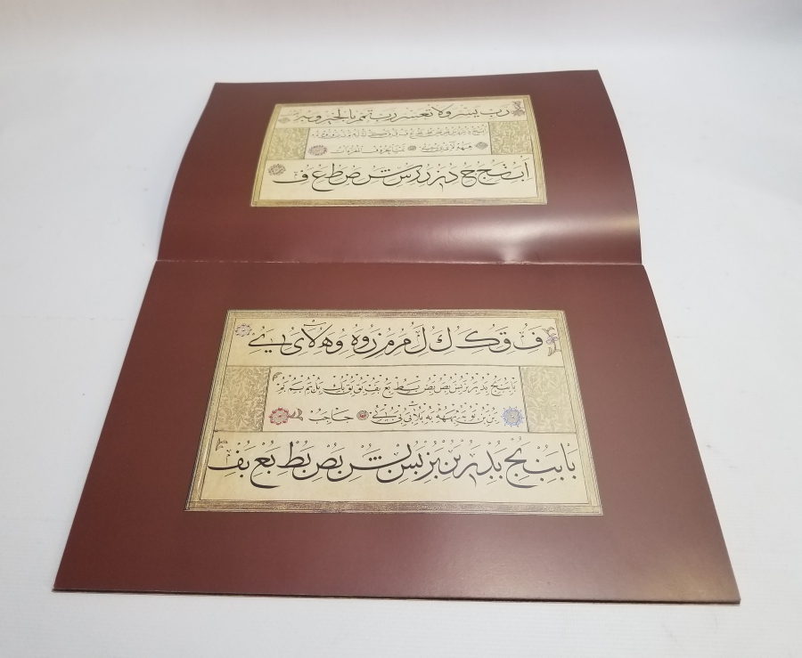 KAZASKER MUSTAFA İZZET EFENDİ'NİN HATLARI KONULU PRESTİJ KİTAP