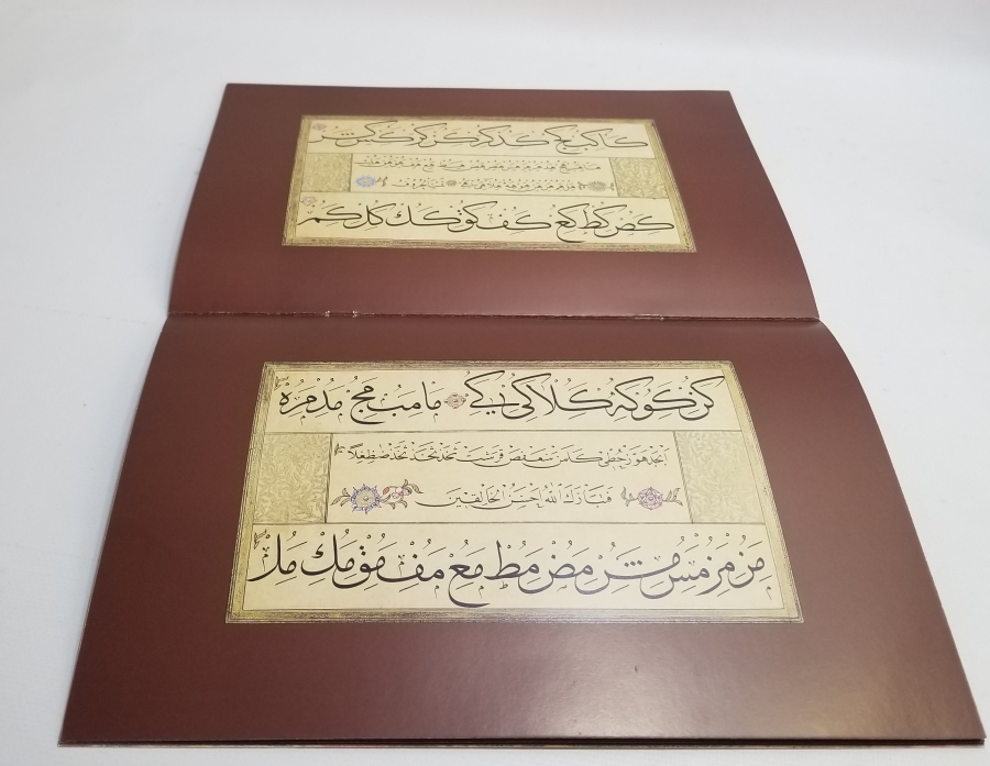 KAZASKER MUSTAFA İZZET EFENDİ'NİN HATLARI KONULU PRESTİJ KİTAP