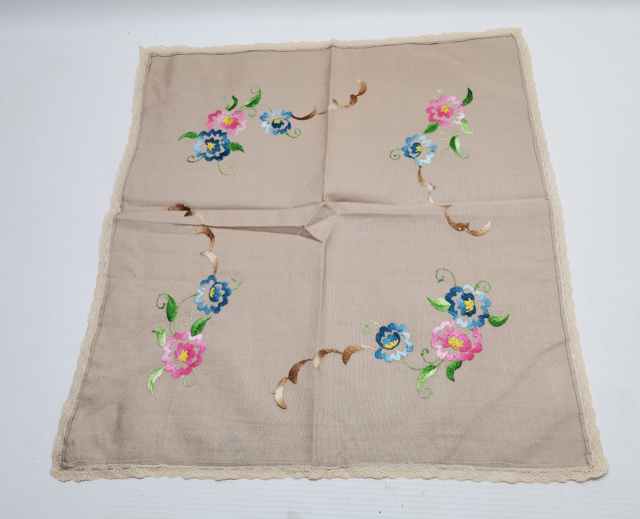 EL YAPIMI RUM İŞİ OSMANLI DÖNEMİ RUNNER - TABAK ALTLIĞI