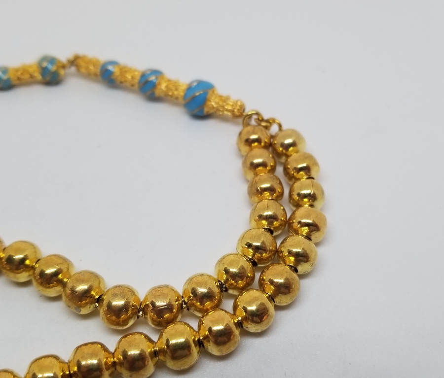 MİNE İŞÇİLİKLİ ALTIN KAPLAMA TESPİH