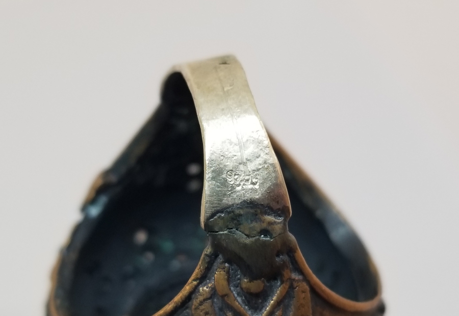 KABARTMA İŞÇİLİKLİ BÜYÜK BOY HÜRREM MODEL ÖZEL YAPIM YÜZÜK