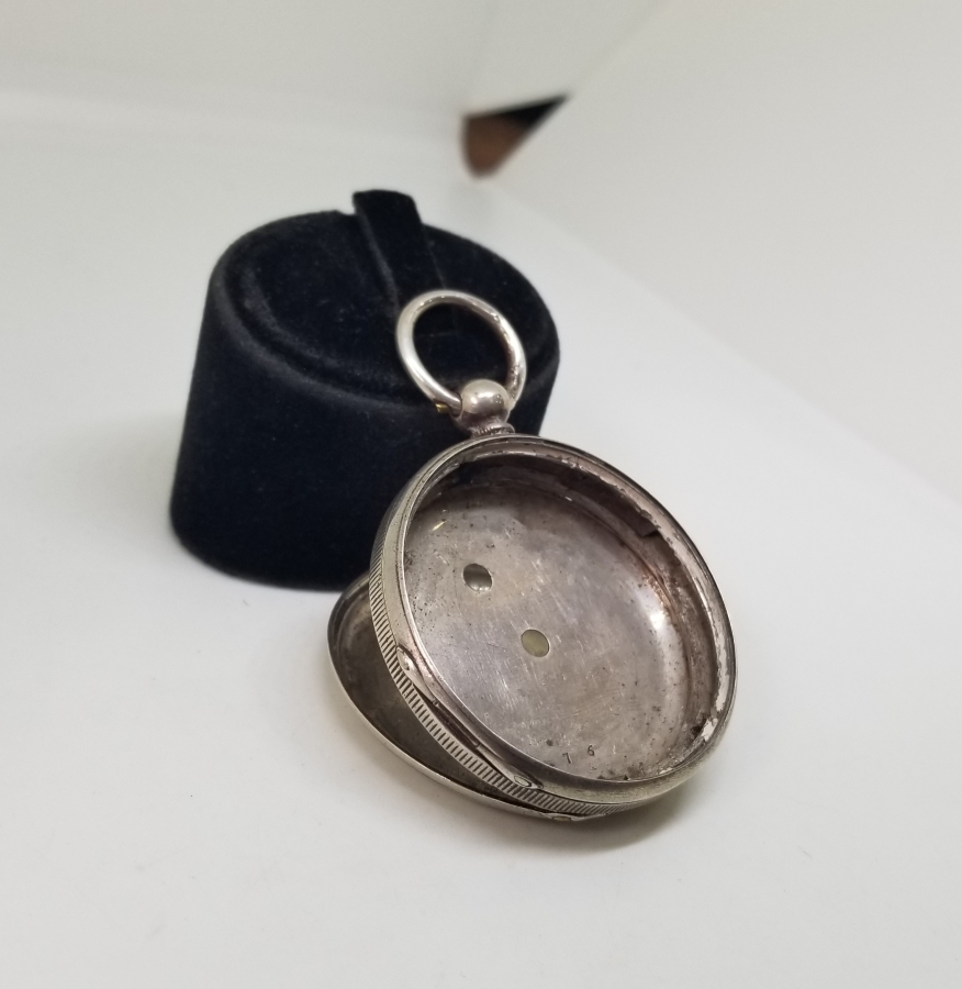 OSMANLI DÖNEMİ GÜMÜŞ CEP SAATİ KASASI