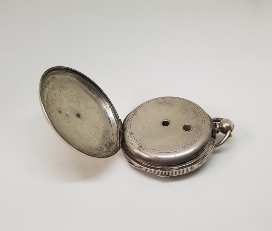 OSMANLI DÖNEMİ GÜMÜŞ CEP SAATİ KASASI