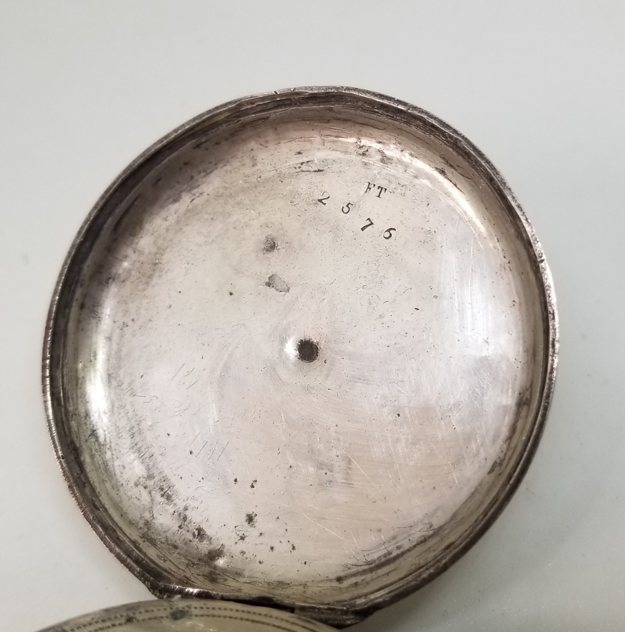 OSMANLI DÖNEMİ GÜMÜŞ CEP SAATİ KASASI