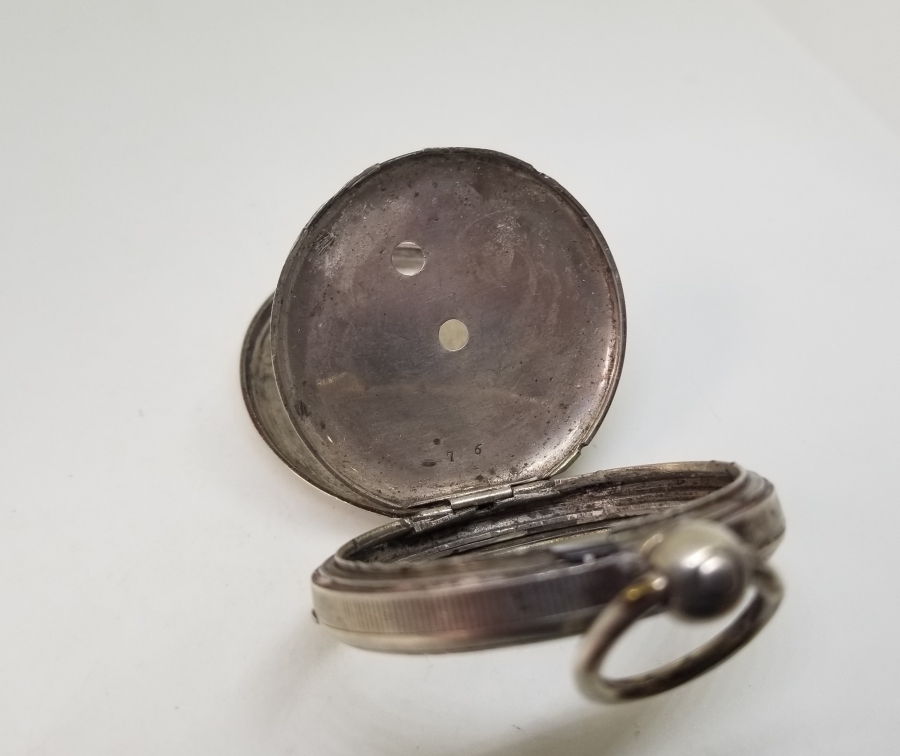 OSMANLI DÖNEMİ GÜMÜŞ CEP SAATİ KASASI