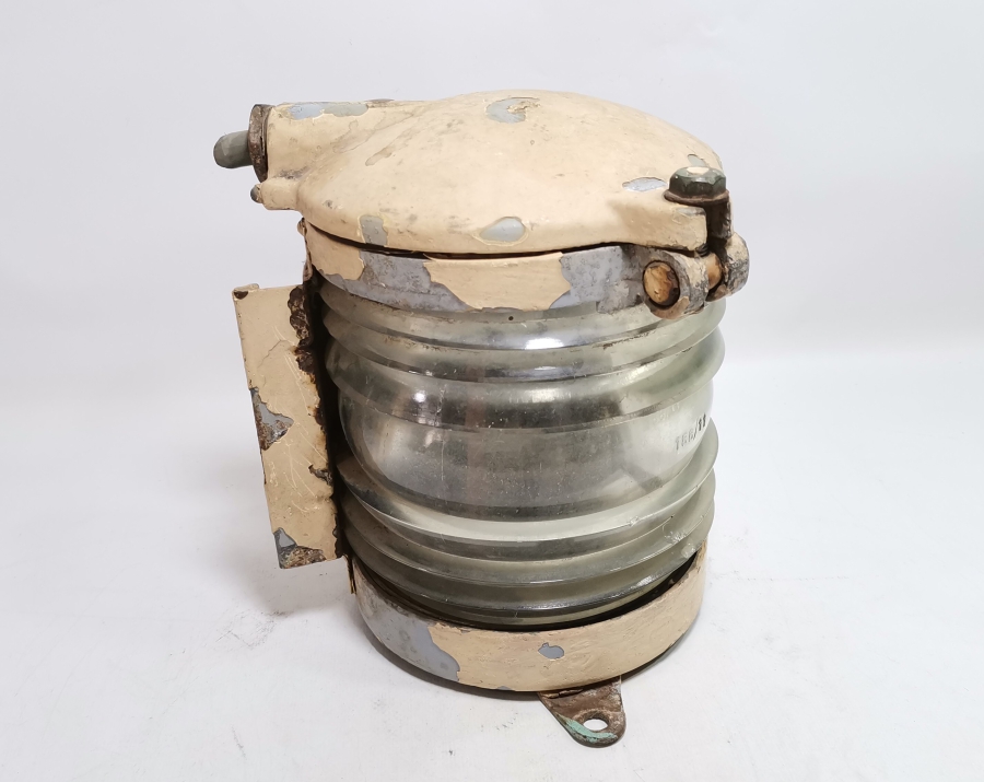 BÜYÜK BOY ANTİKA GEMİ LAMBASI