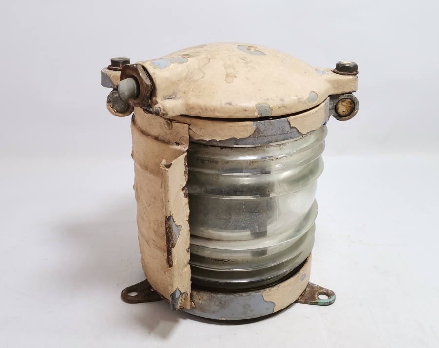 BÜYÜK BOY ANTİKA GEMİ LAMBASI