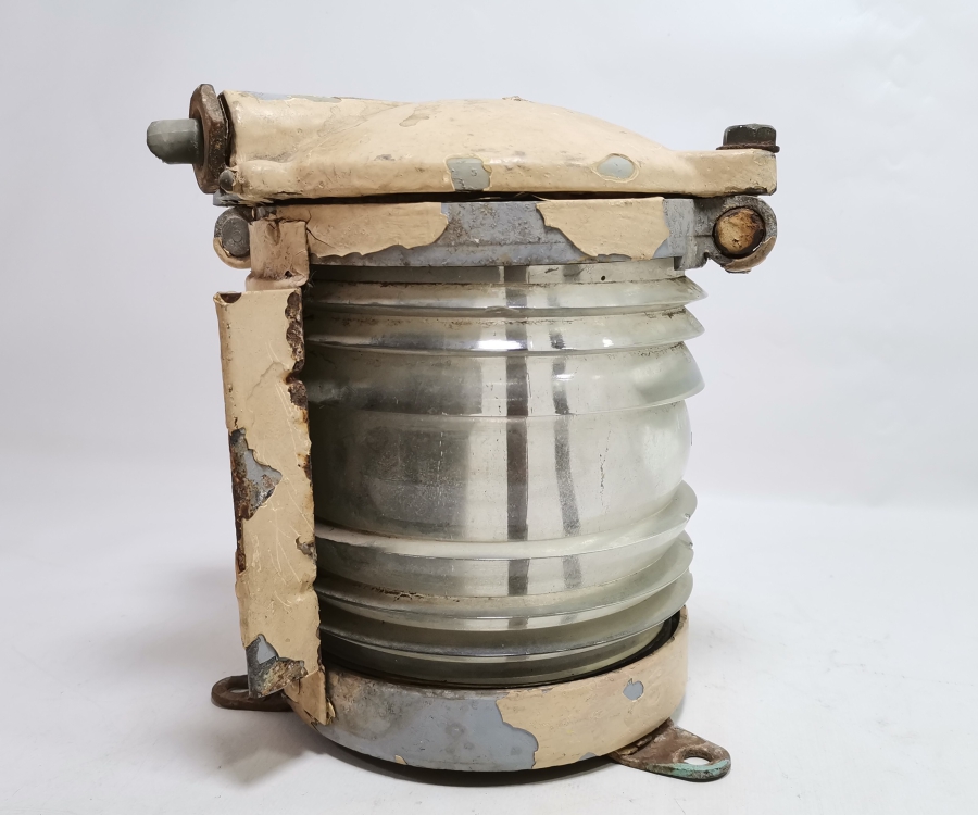 BÜYÜK BOY ANTİKA GEMİ LAMBASI