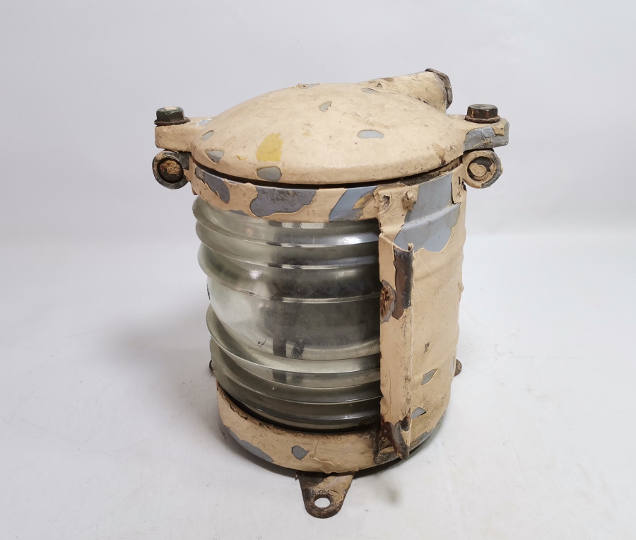 BÜYÜK BOY ANTİKA GEMİ LAMBASI