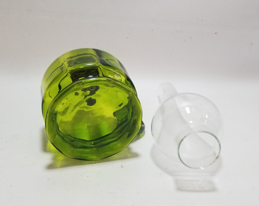 NADİR RENKTE ANTİKA GAZ LAMBASI