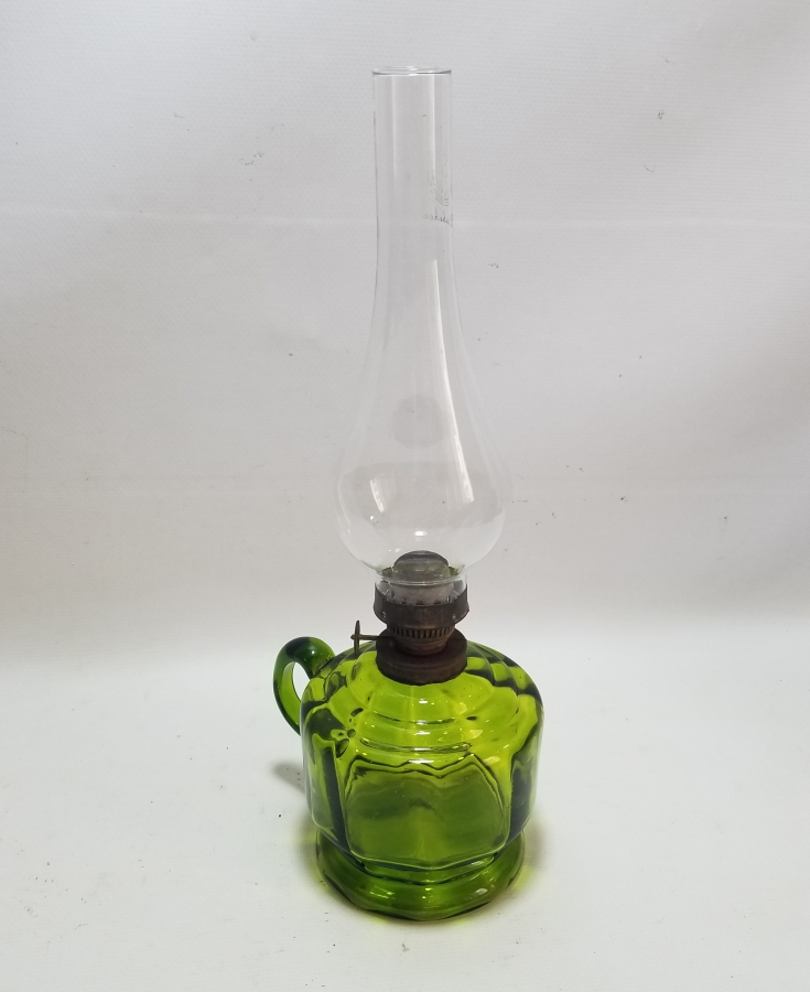 NADİR RENKTE ANTİKA GAZ LAMBASI