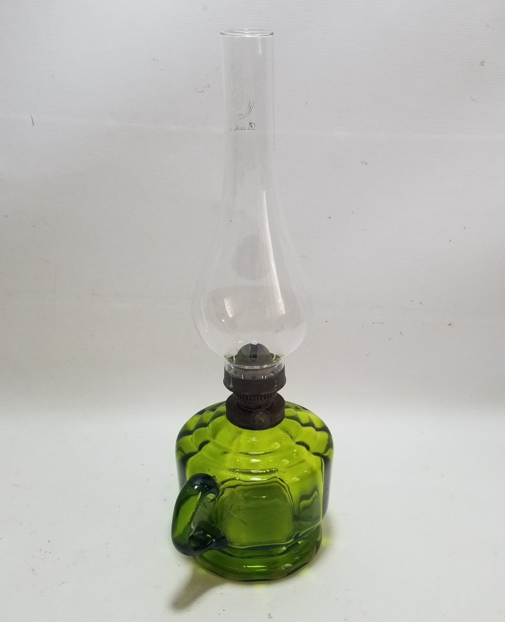 NADİR RENKTE ANTİKA GAZ LAMBASI