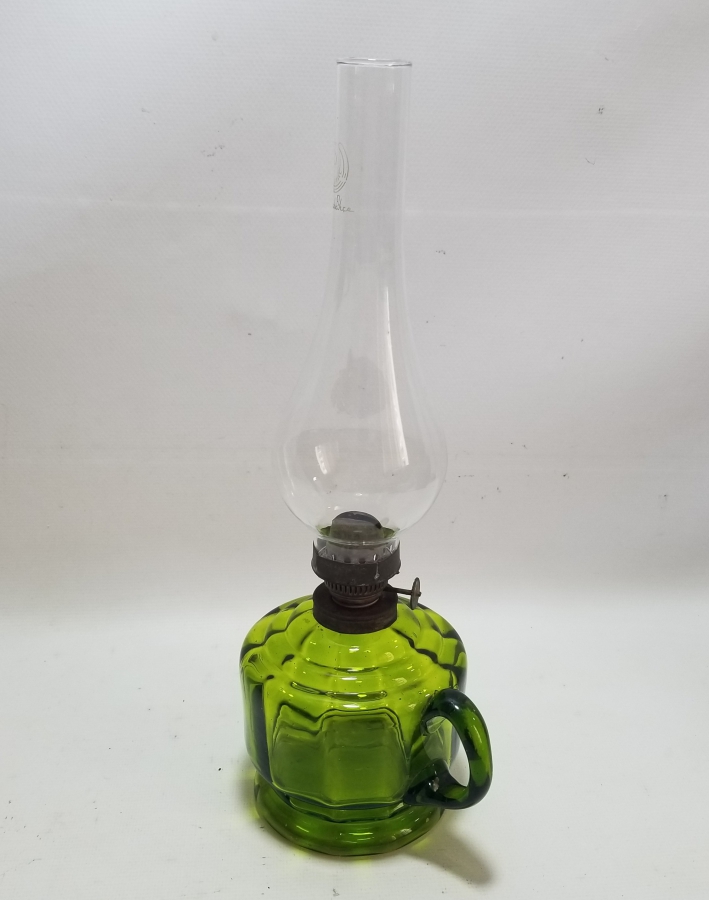 NADİR RENKTE ANTİKA GAZ LAMBASI