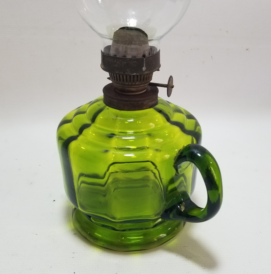 NADİR RENKTE ANTİKA GAZ LAMBASI