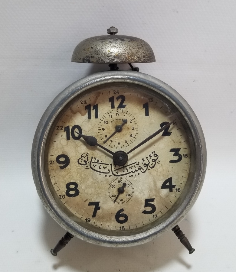 OSMANLI DÖNEMİ KURMALI MASA SAATİ