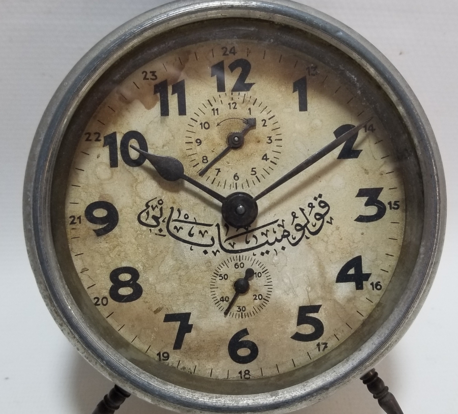 OSMANLI DÖNEMİ KURMALI MASA SAATİ